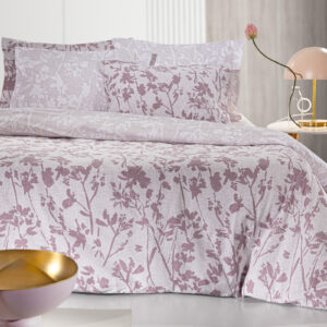 Σετ 3τμχ Παπλωματοθήκη Romance Melanze